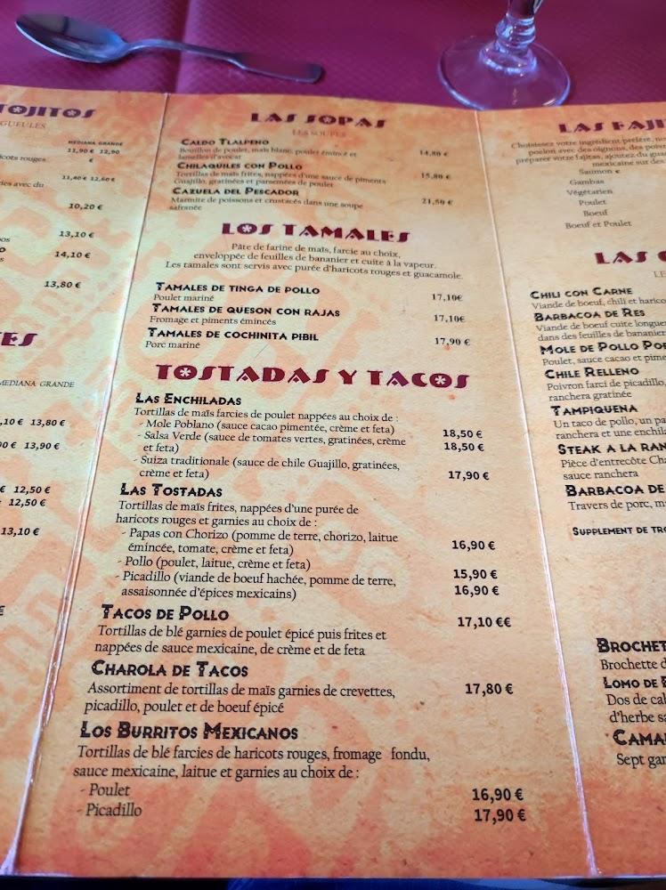 L'Hacienda - Menu Image 1